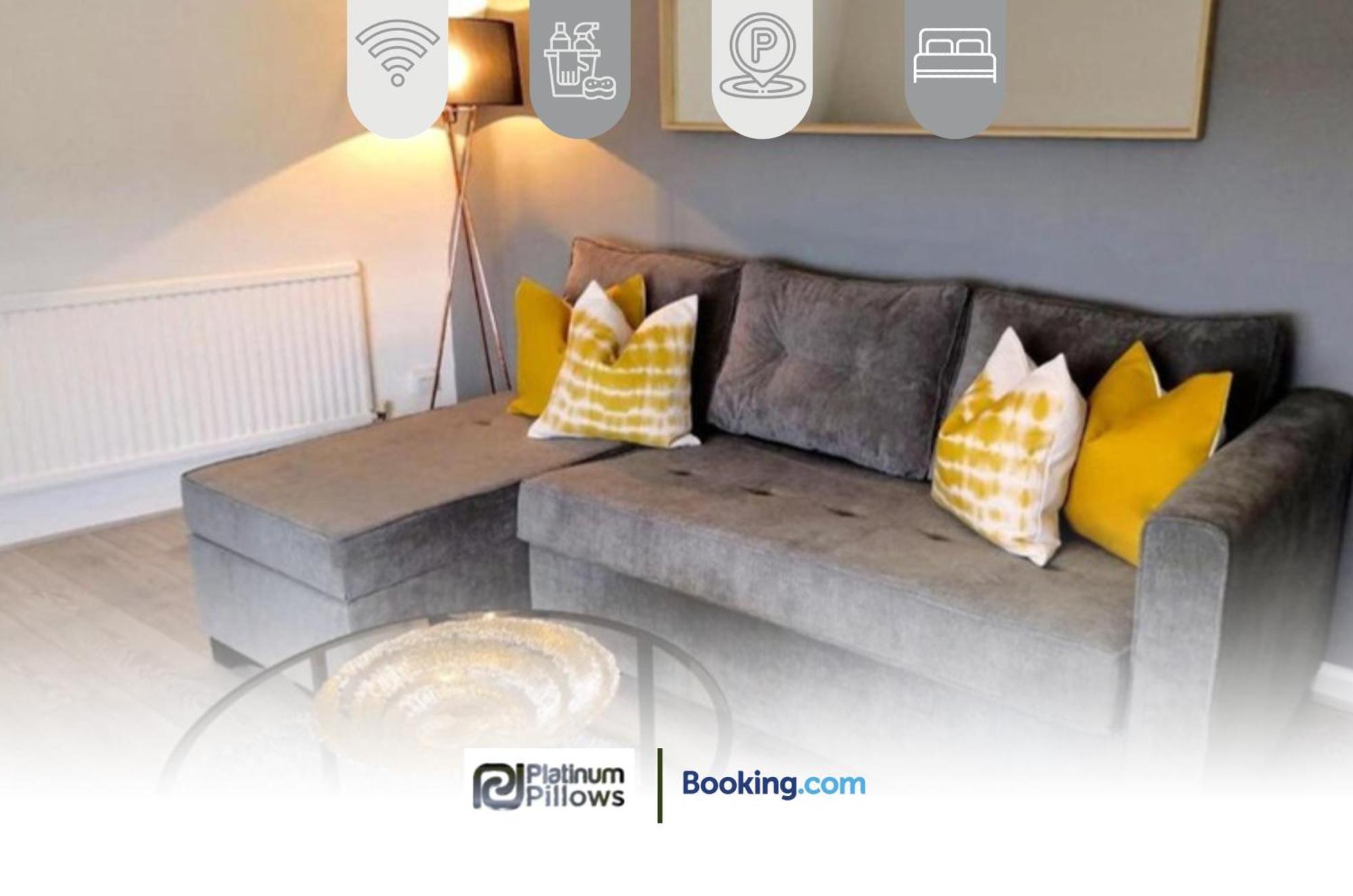 Modern Oxford 1Br Apt, Contractor & Family Accommodation, Near Oxford Hospitals And Science Park Exterior foto