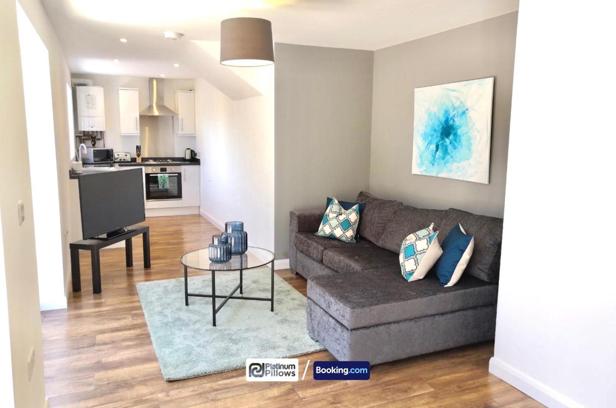 Modern Oxford 1Br Apt, Contractor & Family Accommodation, Near Oxford Hospitals And Science Park Exterior foto