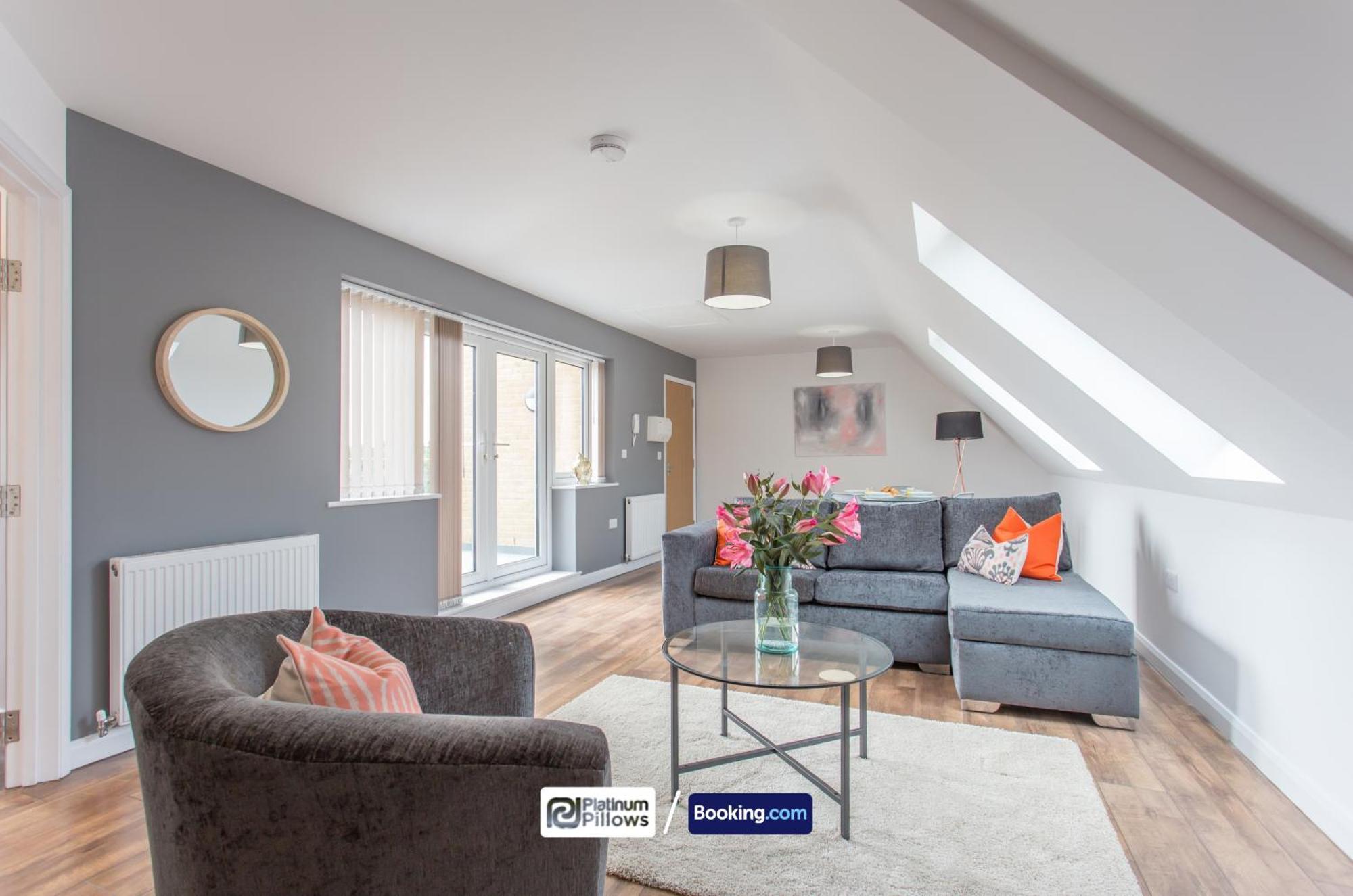 Modern Oxford 1Br Apt, Contractor & Family Accommodation, Near Oxford Hospitals And Science Park Exterior foto